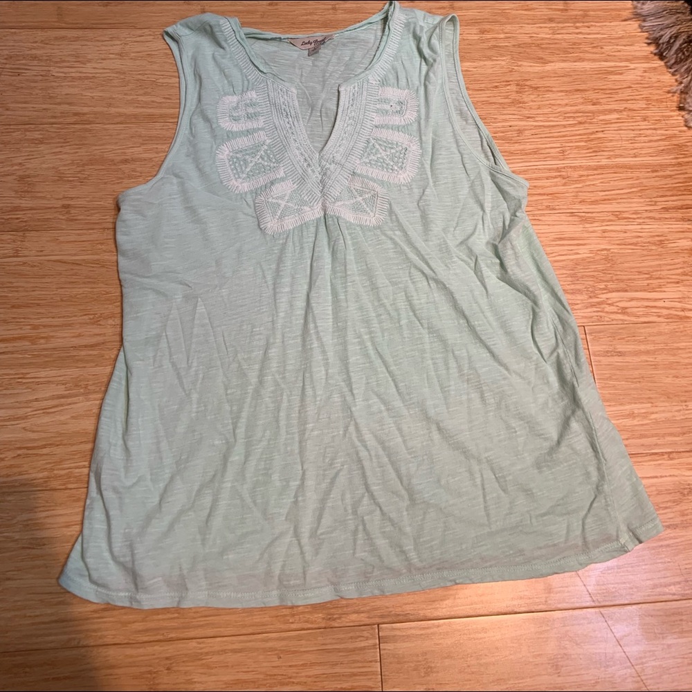 Mint green Lucky Brand Tunic